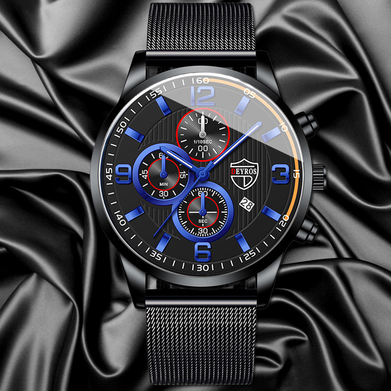 Luksusowy męski zegarek kwarco – Luxury Watch All Black recenzja i cena