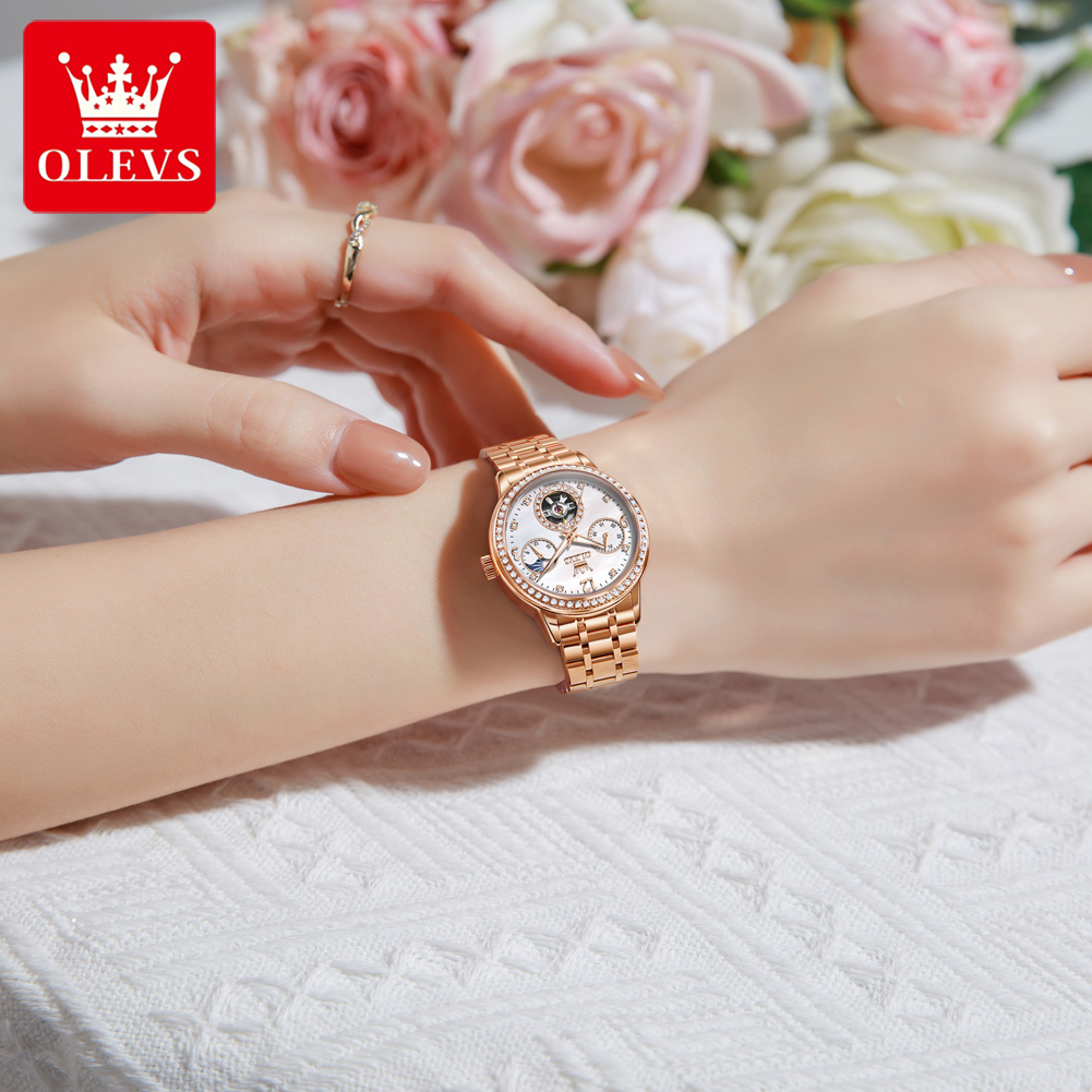 Zegarki damskie OLEVS, luksuso – Luxury Watch For recenzja i cena