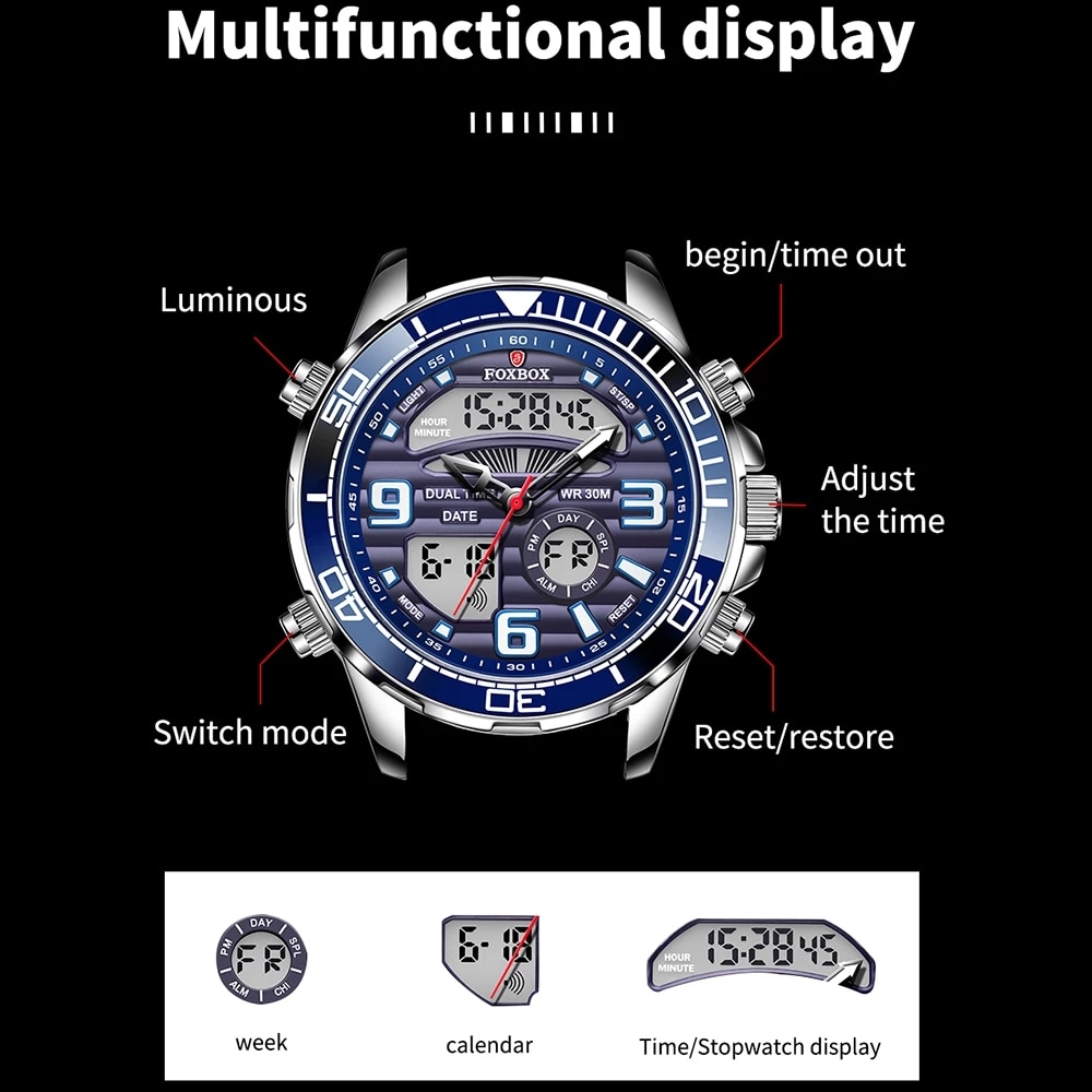 2024 Top marka luksusowe cyfro – Luxury Watch Collection Box recenzja i cena
