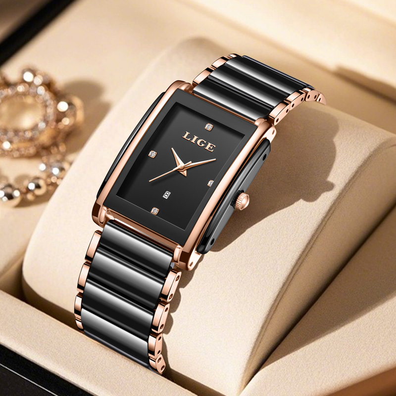 Zegarki damskie LIGE Fashion E – Luxury Watch Case Travel recenzja i cena