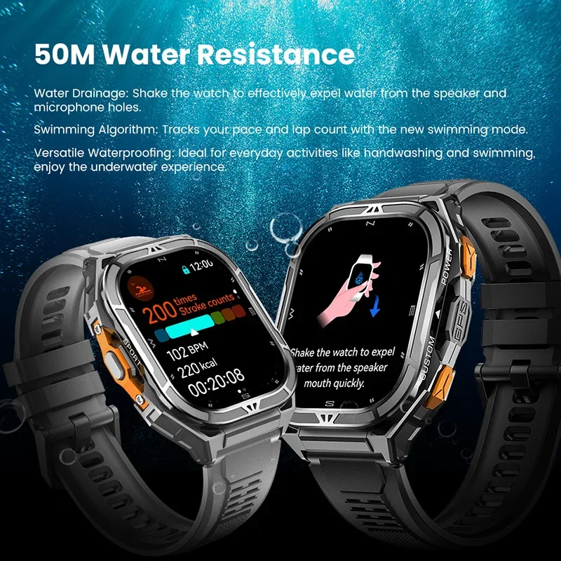 Luksusowy smartwatch AMOLED z  – Luxury Watch Arabic recenzja i cena