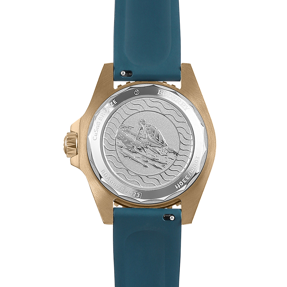 Boderry brązowy zegarek Seatur – Bronze Case Watch recenzja i cena