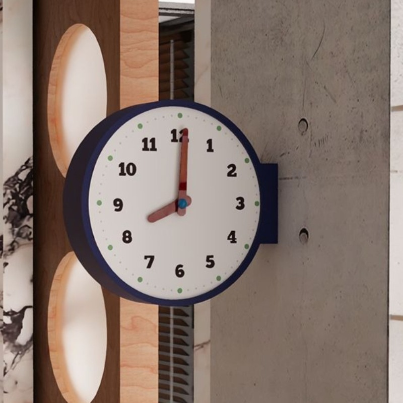 Dwustronny Zegar Ścienny Naroż – Luxury Watch House recenzja i cena