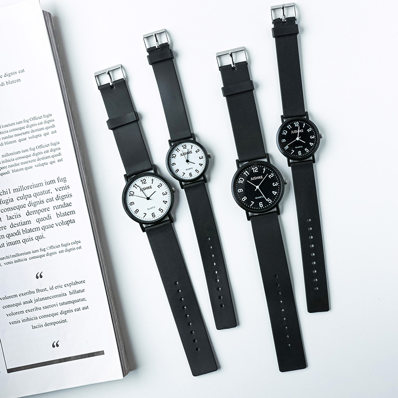 Prosty czarny zegarek kwarcowy – Luxury Watch All Black recenzja i cena